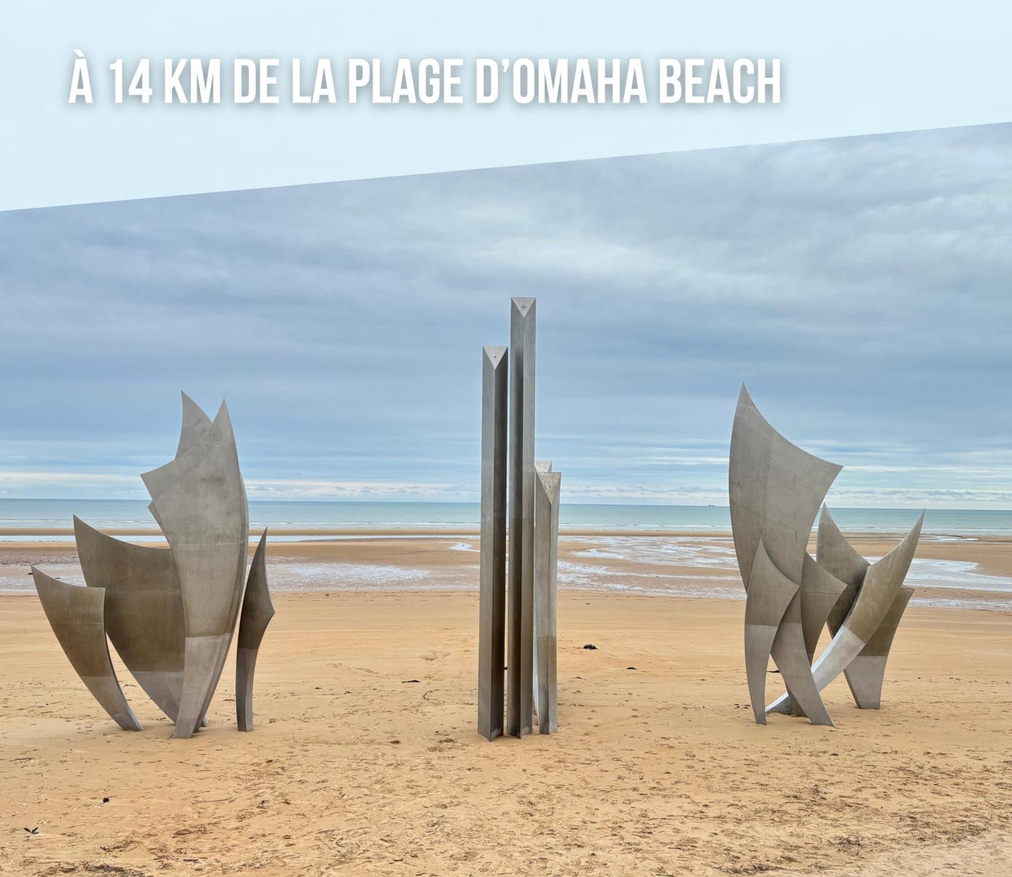 Le So Art, Grande Maison 4 Chambres, Terrain De Petanque, Grand Jardin Clos, Flipper, Babyfoot, Jeux Arcade, Ping Pong,1 Km Mer, Proche Golf, Port En Bessin, Bayeux Et Plages Du Debarquement, Adaptee Enfants Commes Экстерьер фото